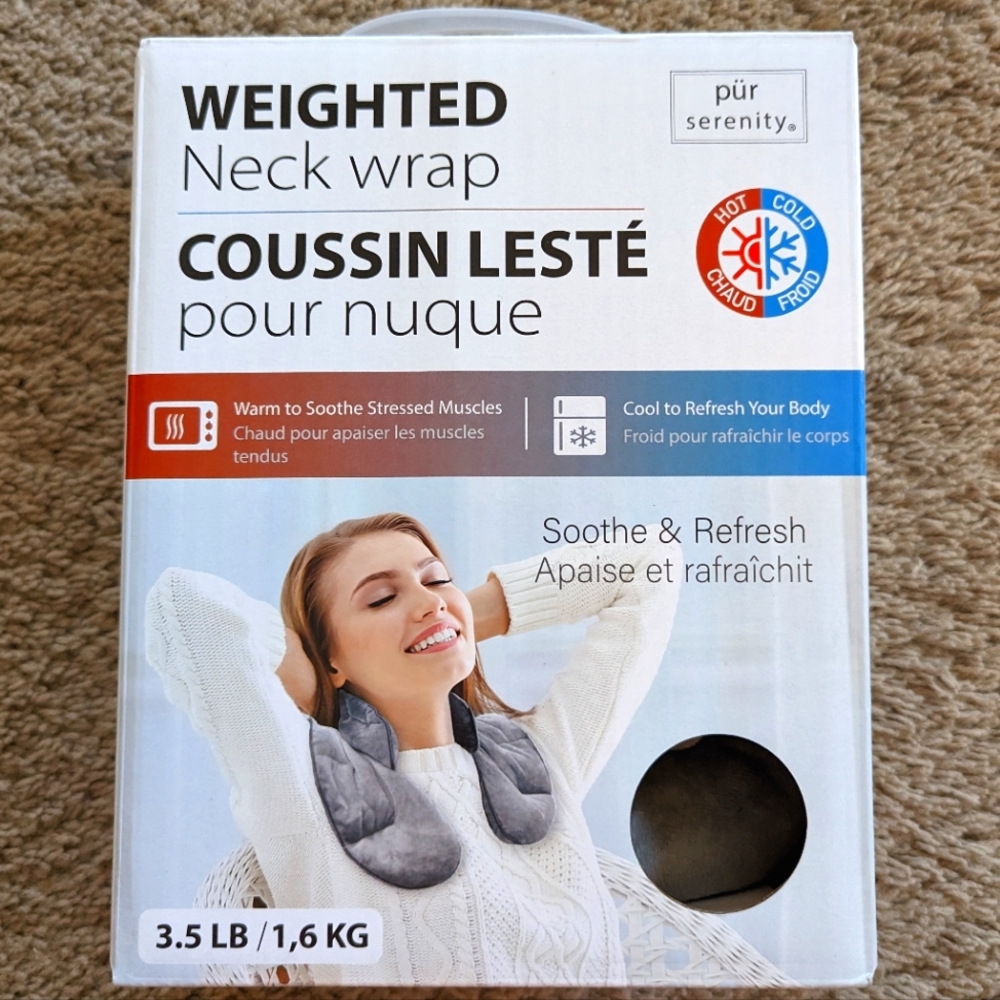 Pur Serenity Weighted Neck Wrap, 3.5 LB
